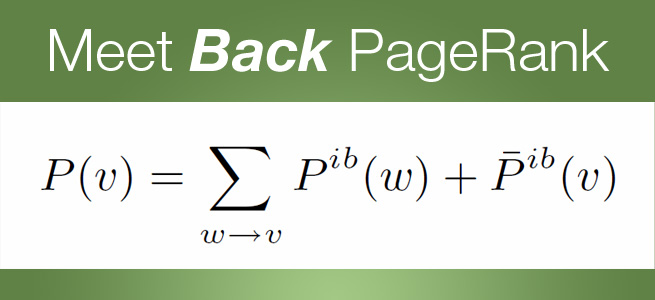 Back PageRank