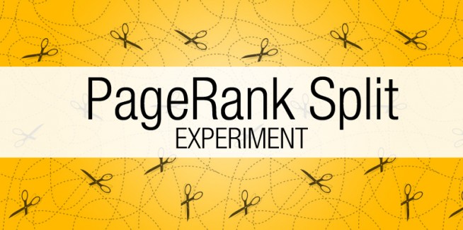 PageRank Split Experiment