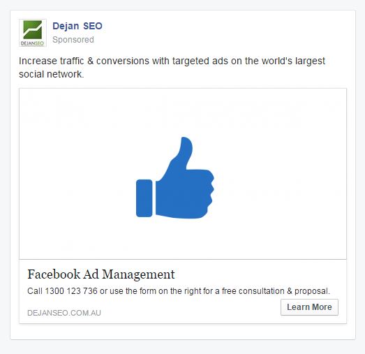 fb ad example